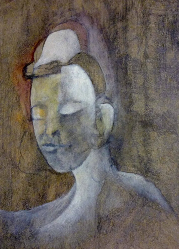 geisha, artwork by Miljana Momcilovic