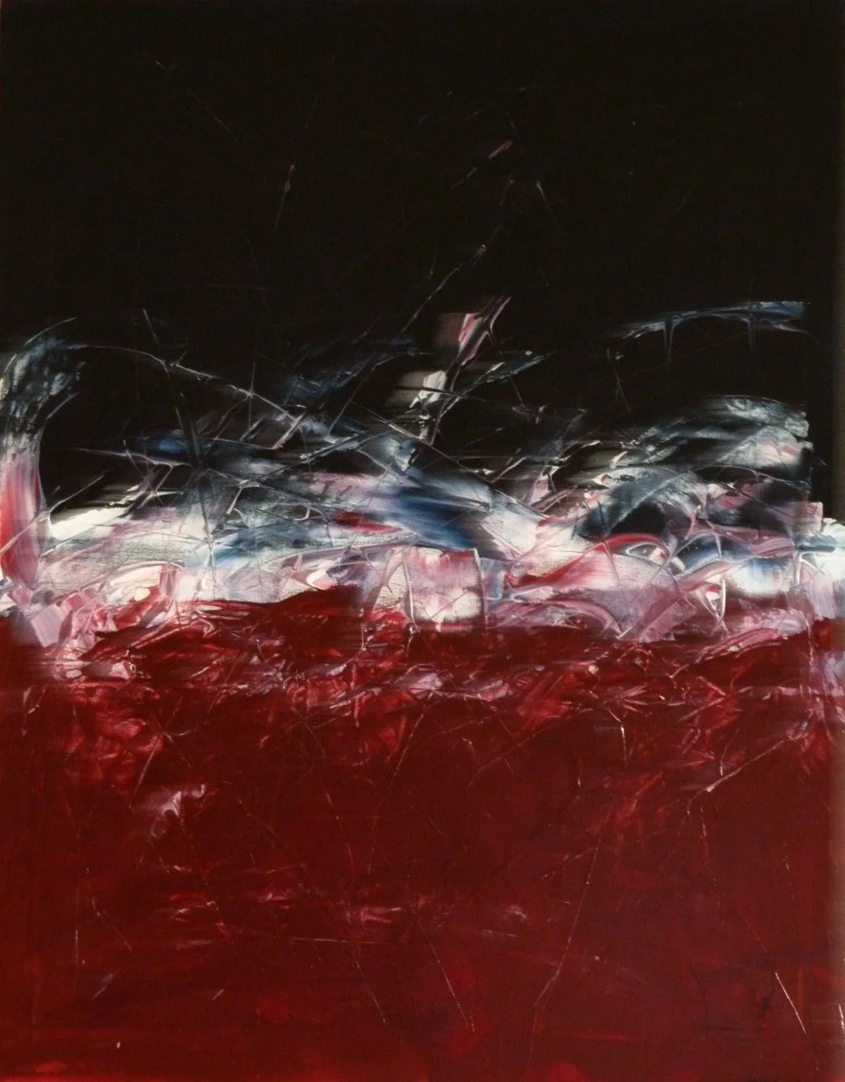 Fission, œuvre de Monique J Dufour
