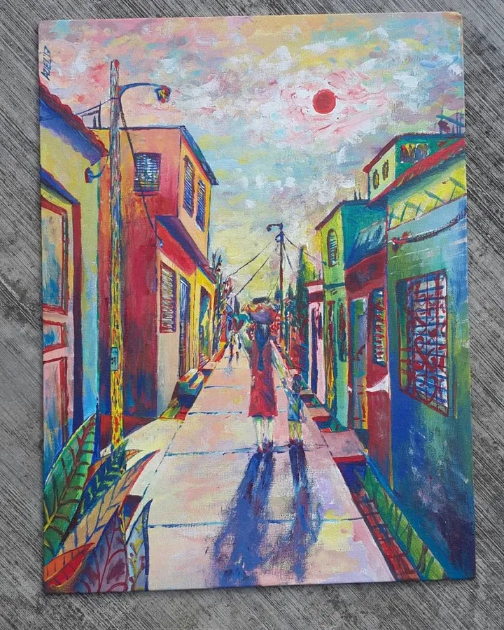 Sol de Tegucigalpa, œuvre de Aziel Barrientos