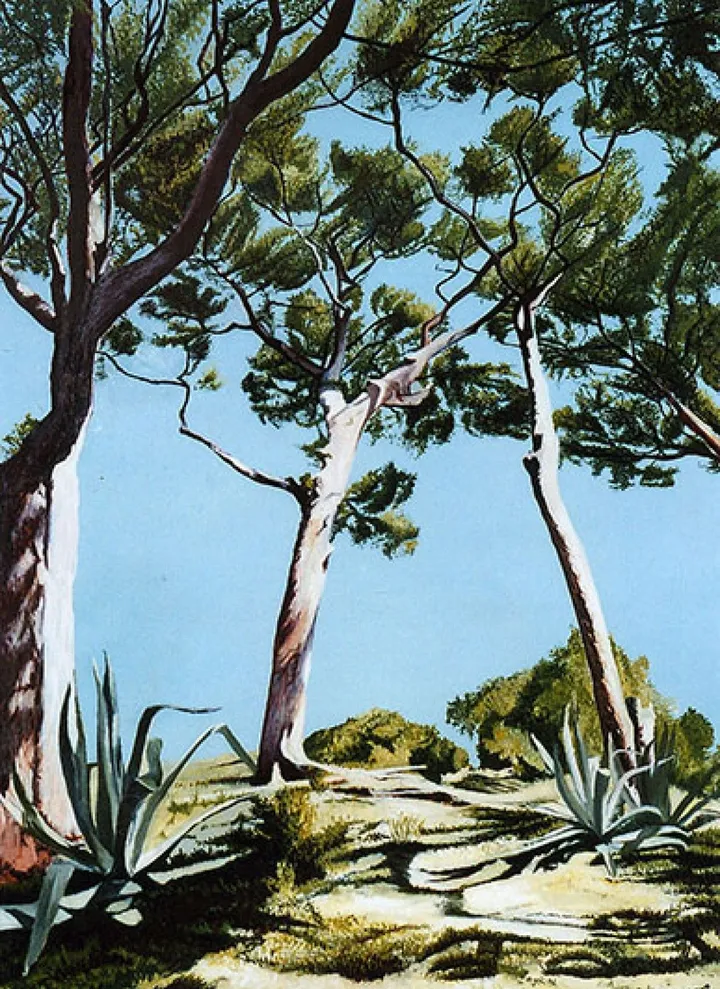 cote d'azur, œuvre de dominique bryet