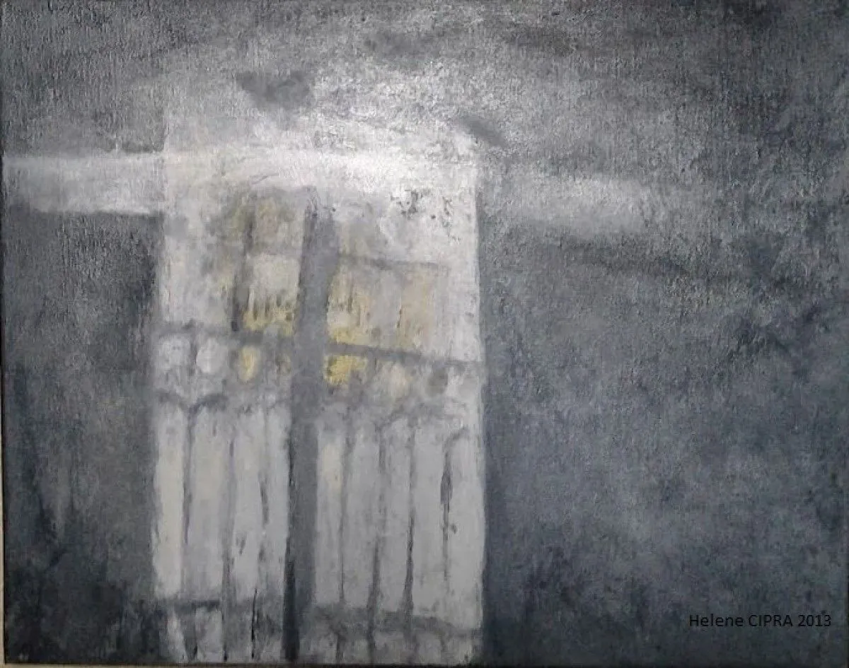 fenetre sur cour, artwork by Helene Cipra