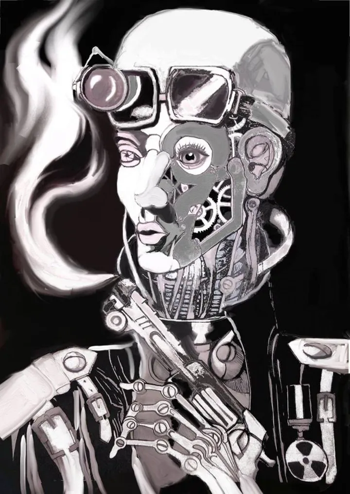 to the machines, œuvre de Vlad Alex