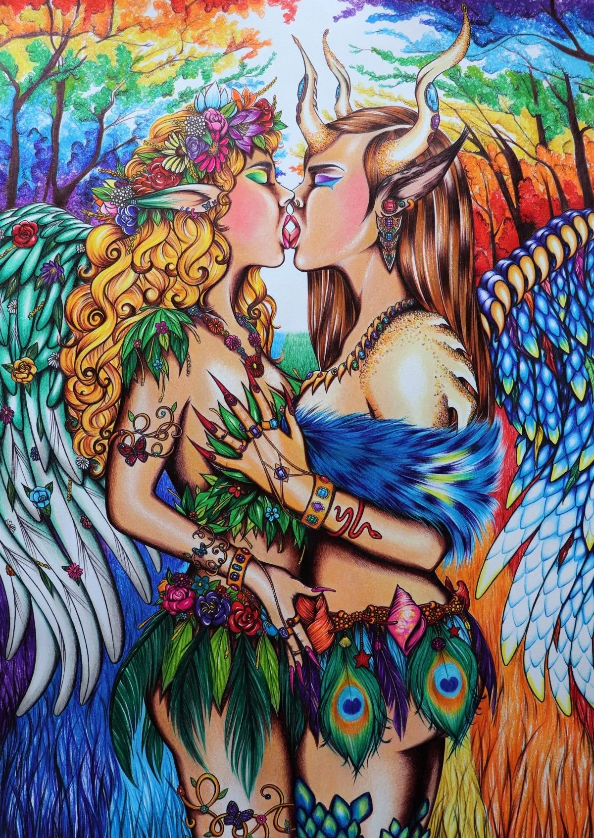 Flora X Fauna, œuvre de Grinh VU
