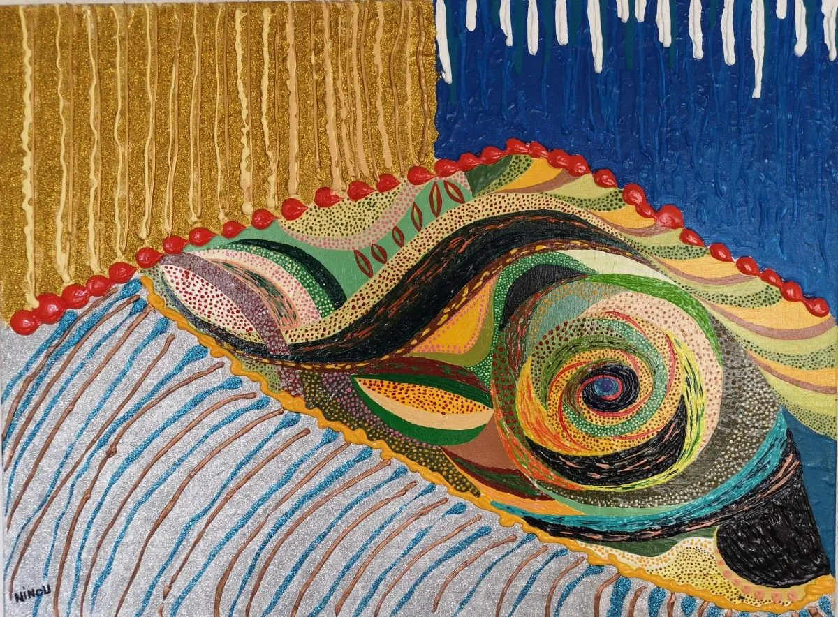 N°86 "Il Apparut", artwork by Jean-Michel FRAMERY