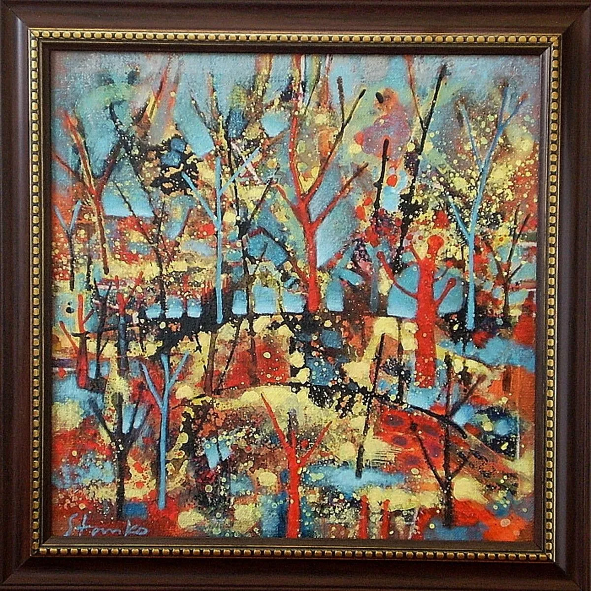 Autumn-XIV, artwork by Stanislav Bojankov
