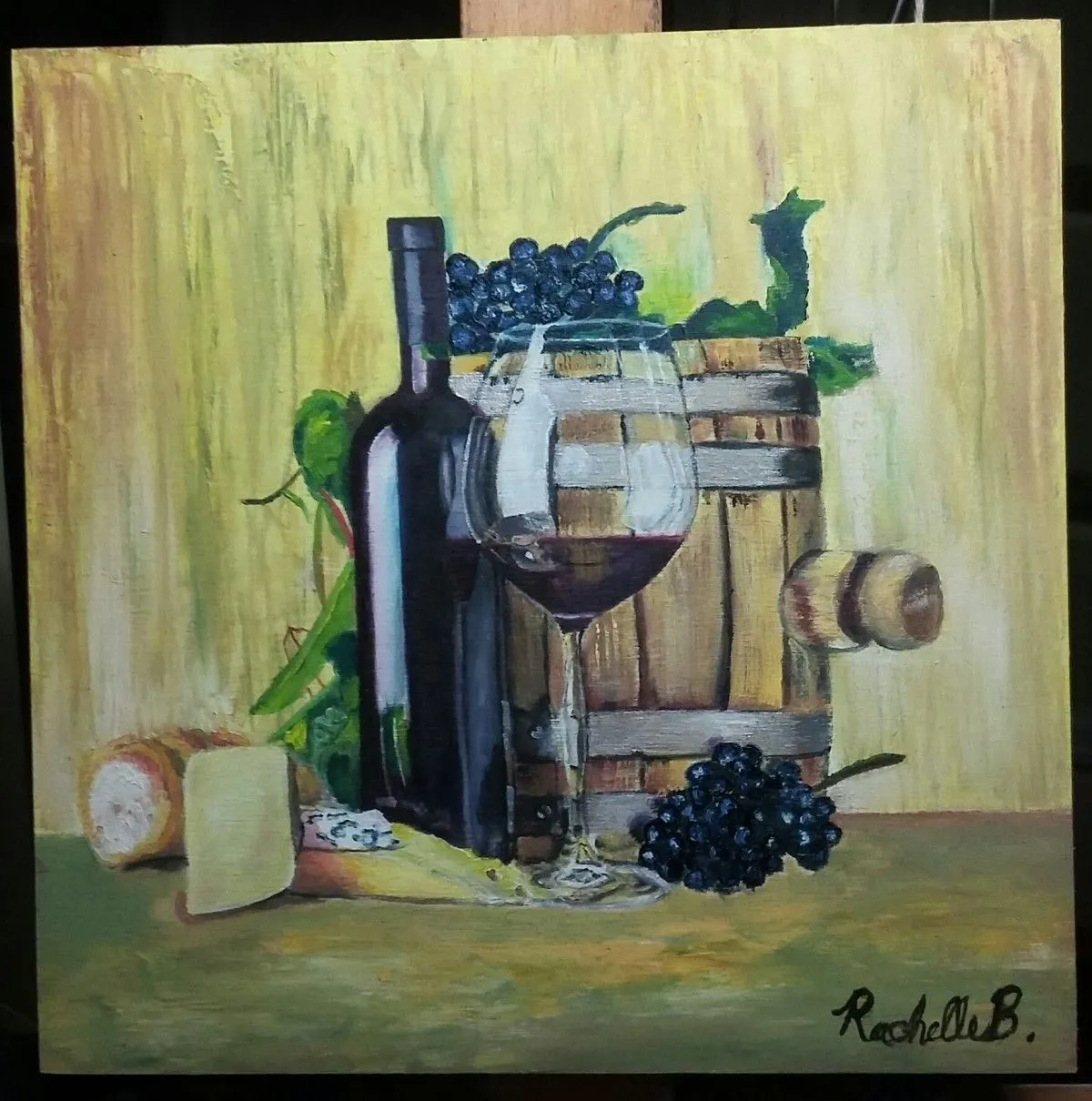 Wine and Cheese Collection No. 2, œuvre de Rachelle Beaudry
