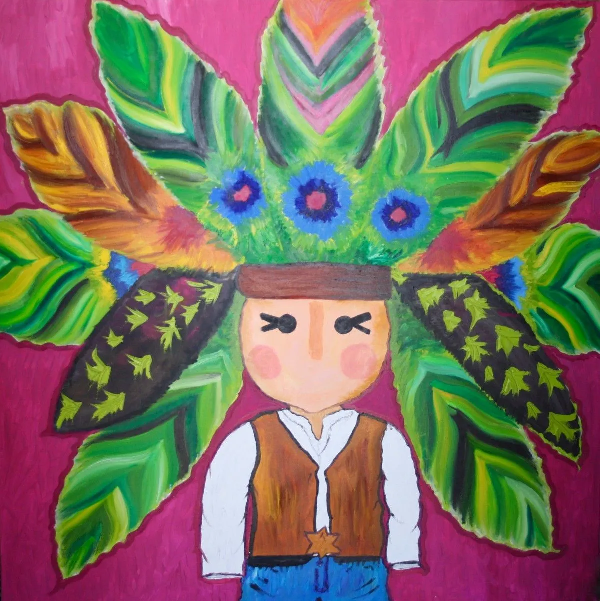 Indian Sherifff, œuvre de Daniela Adamez