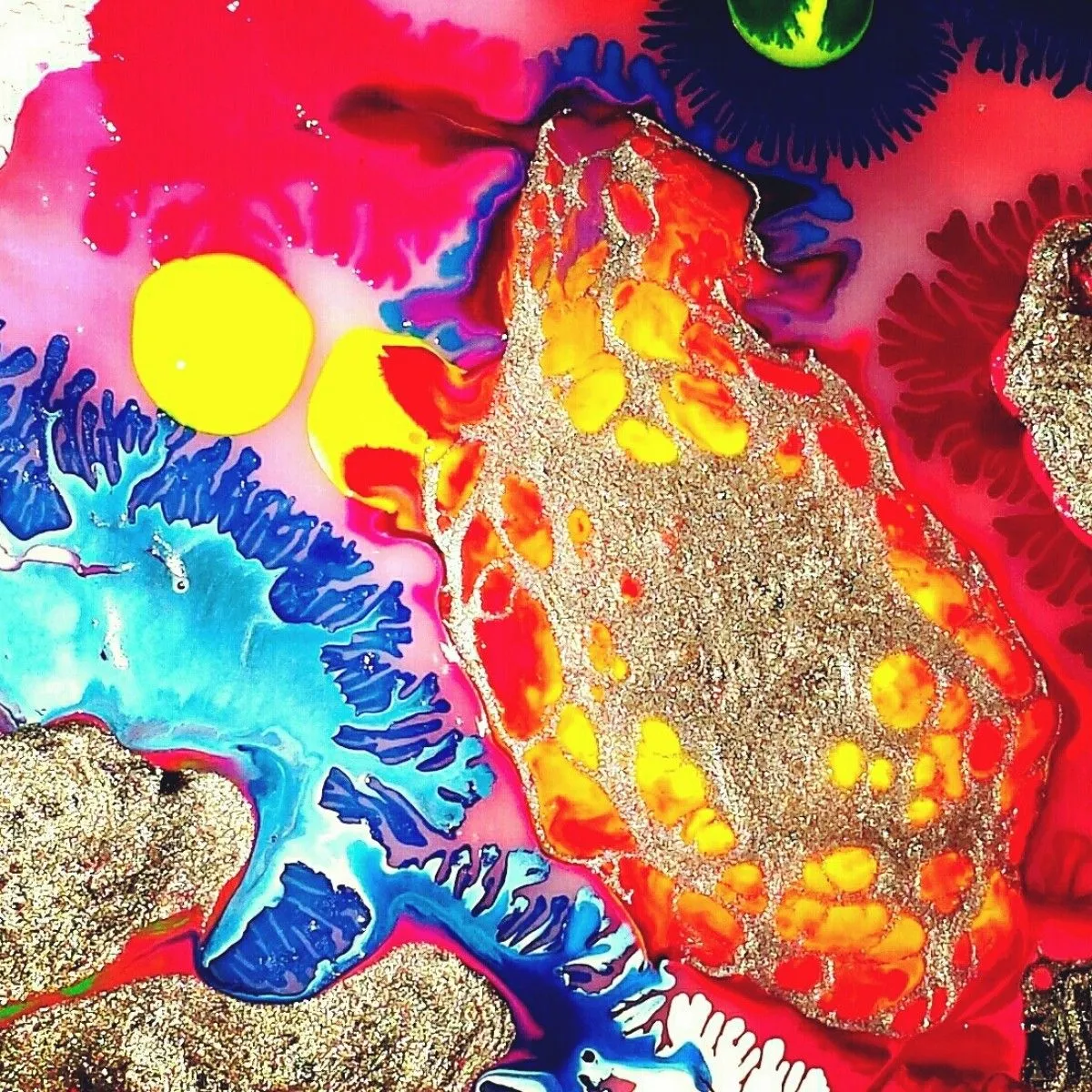 Volcano1, artwork by Katia Mattucci