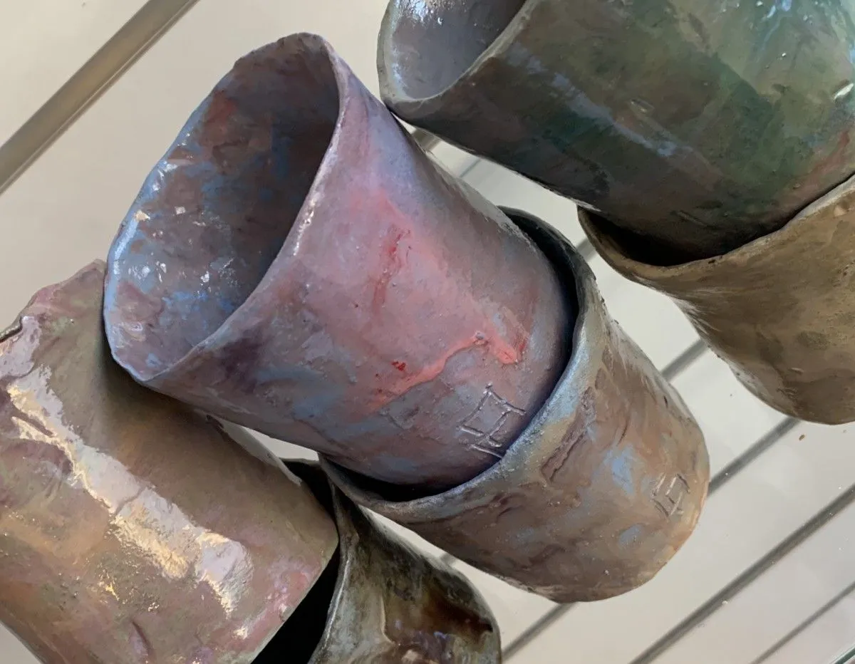 Verre/tasse, artwork by Anne Cellier
