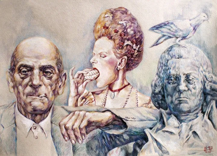 Buñuel, artwork by Igor Komornyy