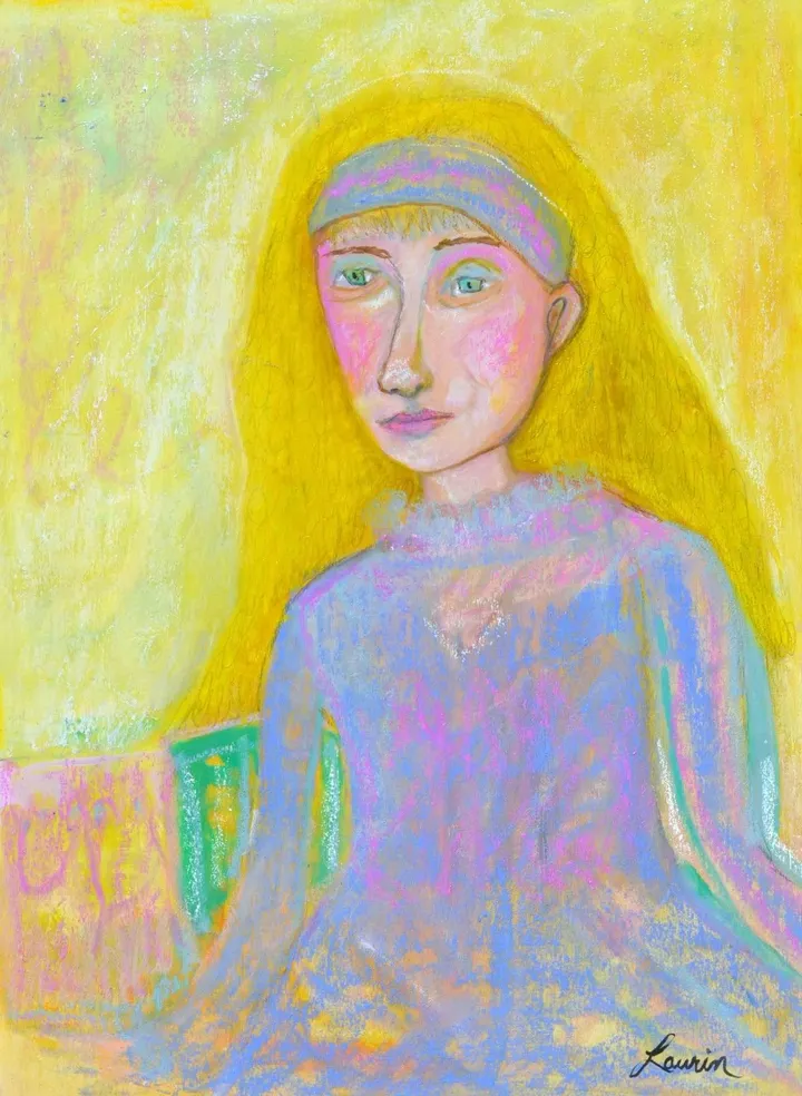 Petite fille, œuvre de Nicole Laurin