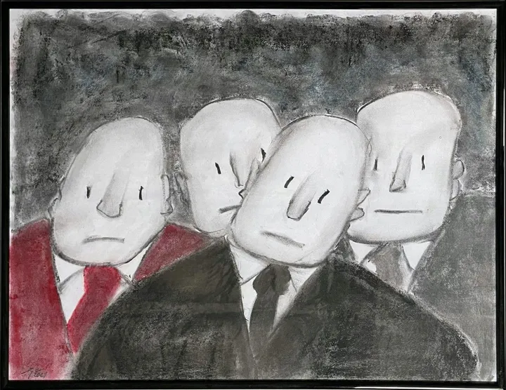 Scrutateurs, œuvre de jean-claude issenmann