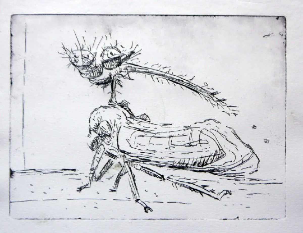 Gravures, Etching, œuvre de Stefania Anastasia Patrikiou