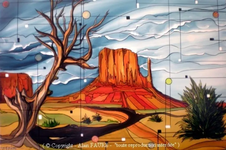 WEST MITTEN, œuvre de Alain FAURE