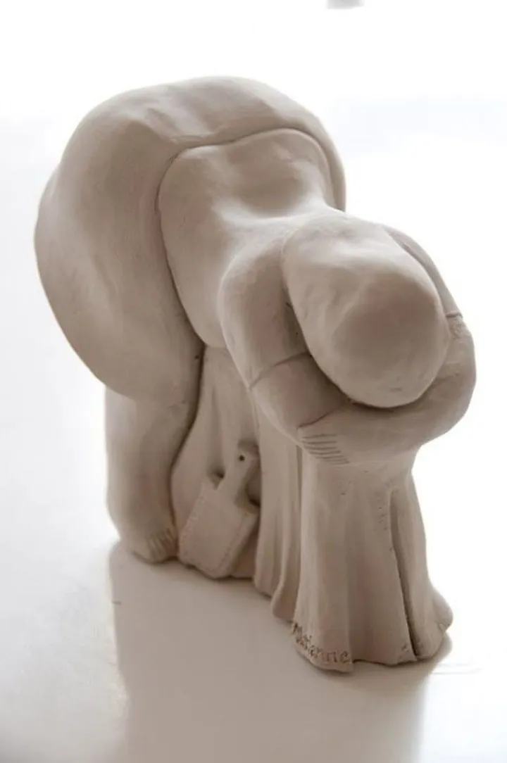 La fessée, œuvre de Marianne Thoyer