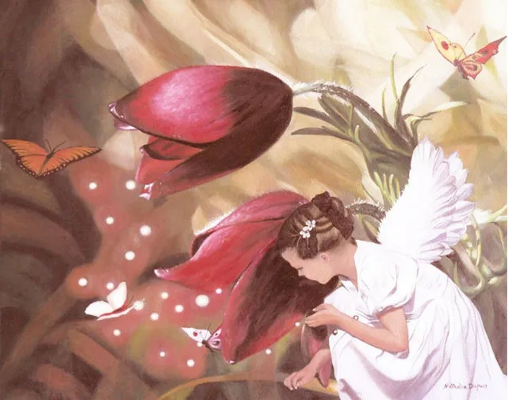 L'ange, artwork by Nathalie Dupuis