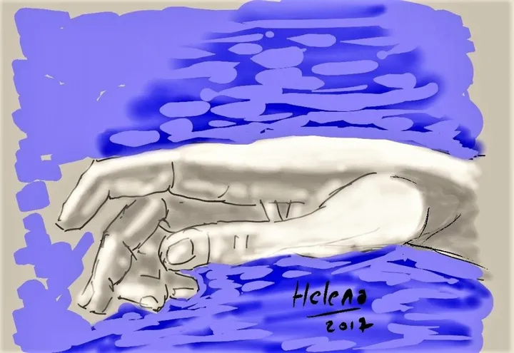 hand, œuvre de Maria Santos