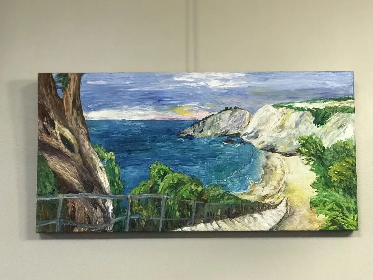 Memories from Greece, artwork by Natalia Chtchekotikhina