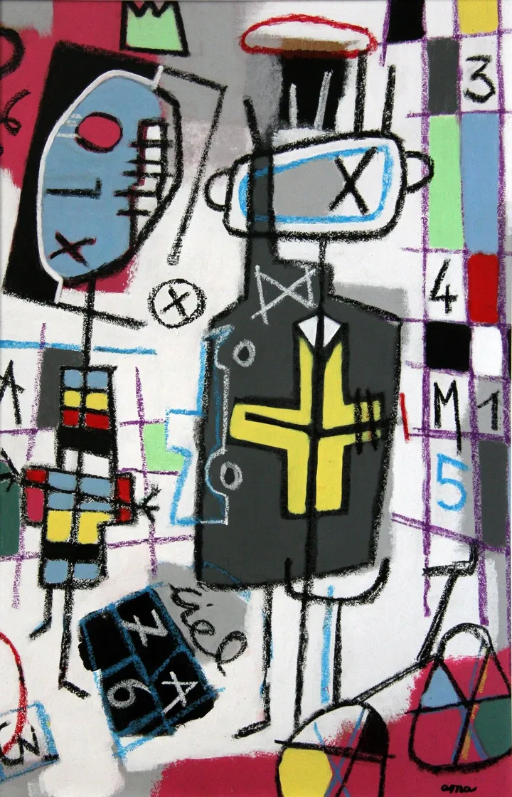 Enfantillage 2, œuvre de Christian Addezi