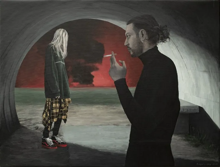 The Illusion of Safety, artwork by Nataliya Bagatskaya