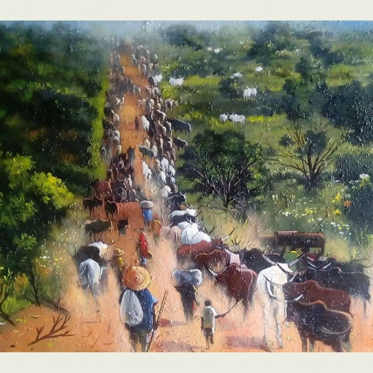 home going, artwork by olatayo Amori