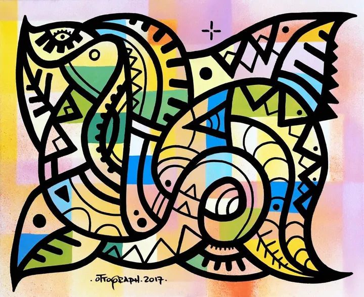 SOLD, œuvre de Ottograph Ipainteveryday