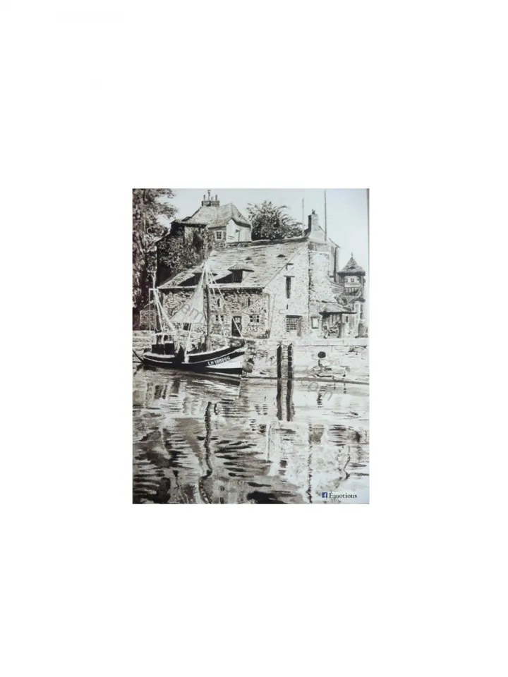 Le port de Honfleur, œuvre de Eric PAWLAK