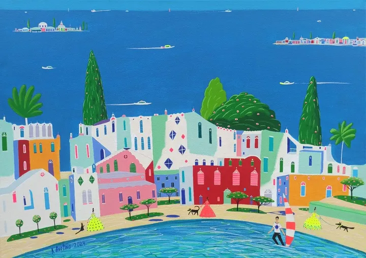 Secrets Of The Sea Shore, artwork by Katrina Avotina