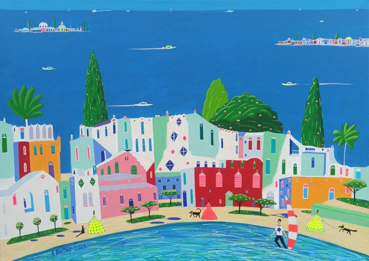 Secrets Of The Sea Shore, œuvre de Katrina Avotina