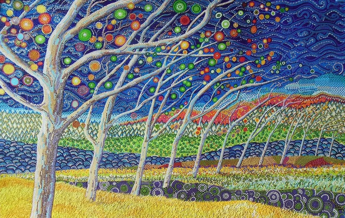 Printemps, artwork by luc Pradel