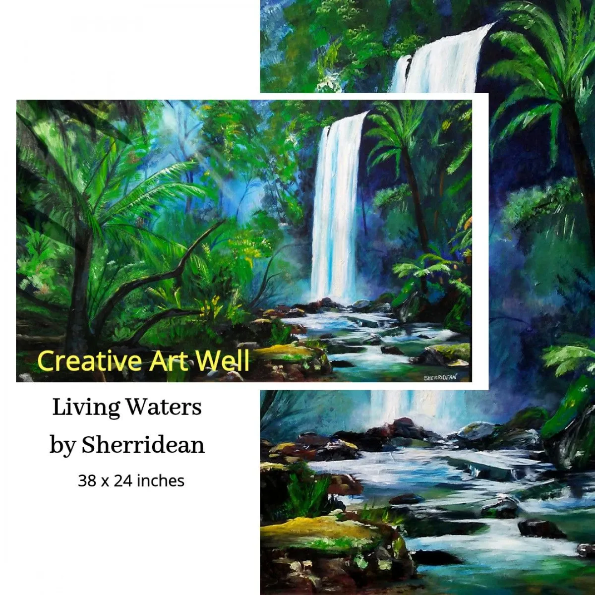 Living Waters, artwork by Sherridean Skeete