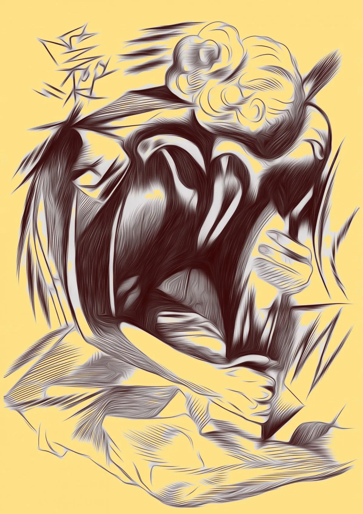 "''""'"'"'"'"'", artwork by Laura H