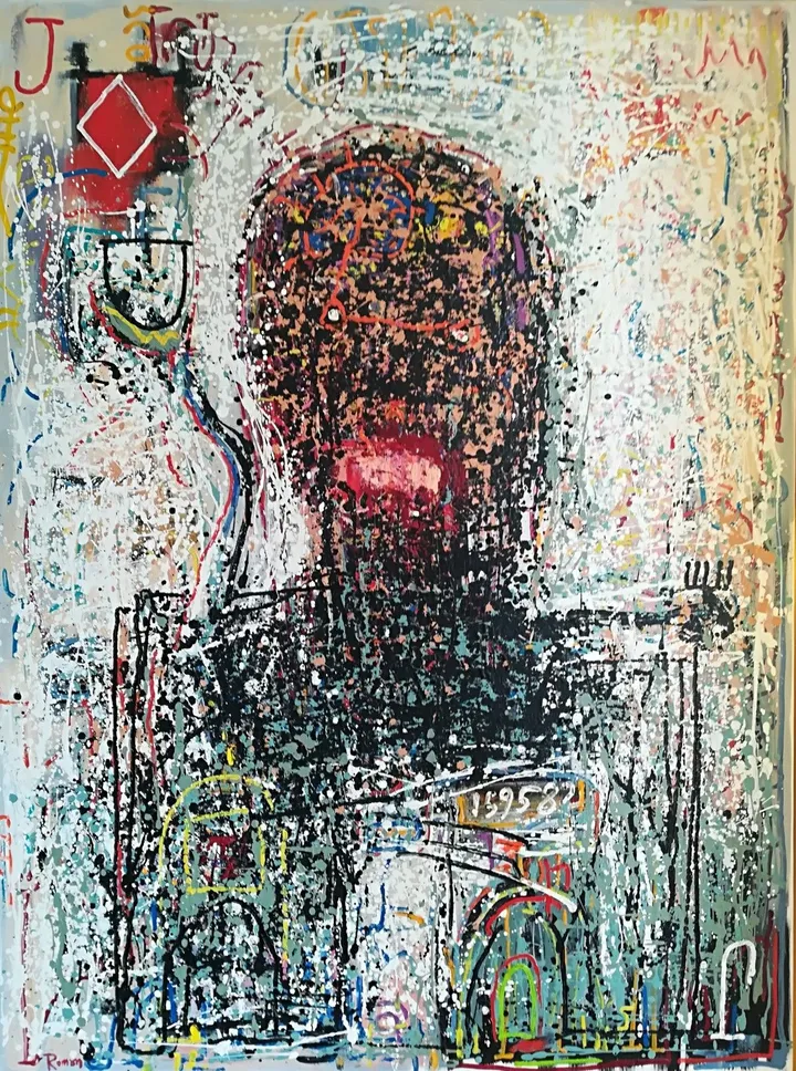 JACK OF DIAMONDS, artwork by Sergiu Roman