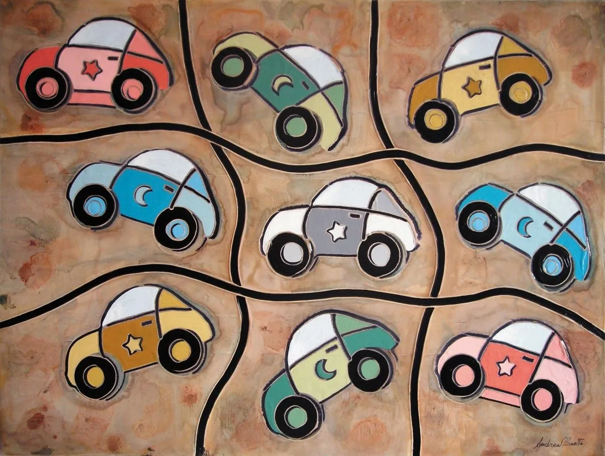 Automobili, œuvre de Andrea Benetti