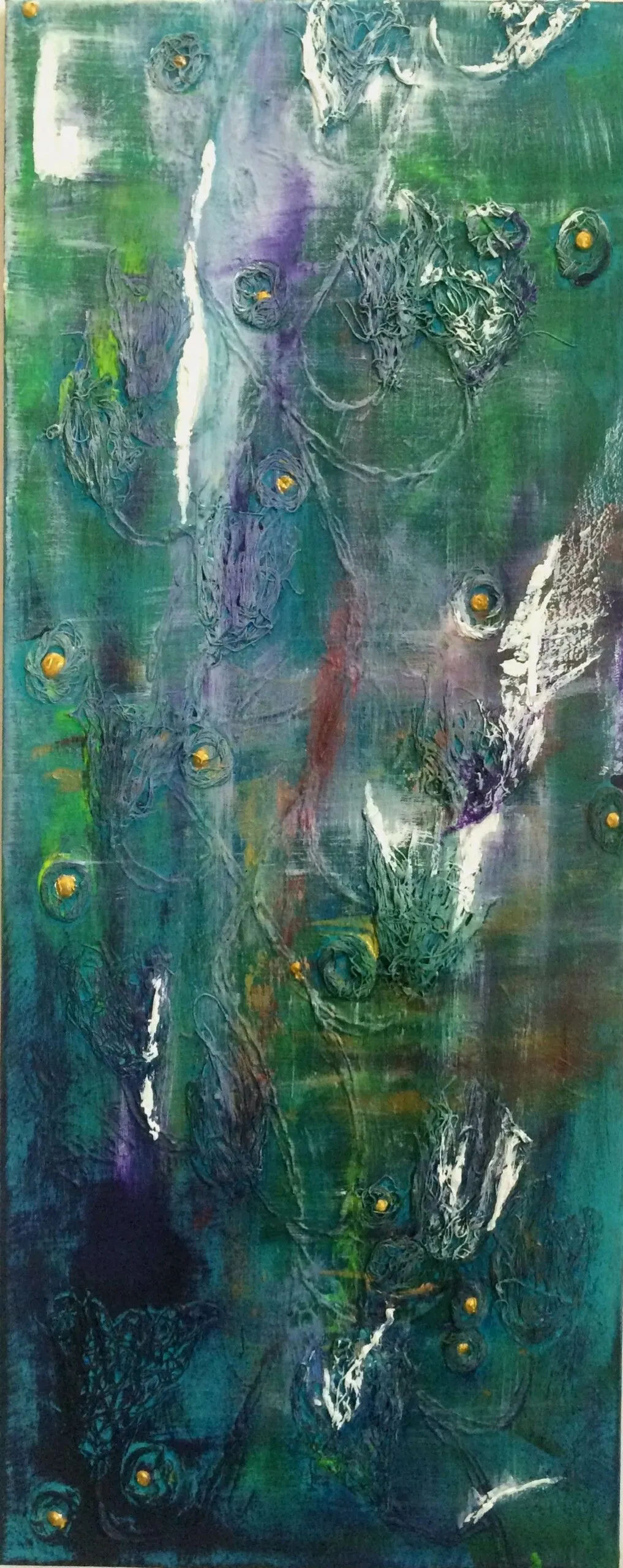 Golden Pearls, artwork by Maz Artz