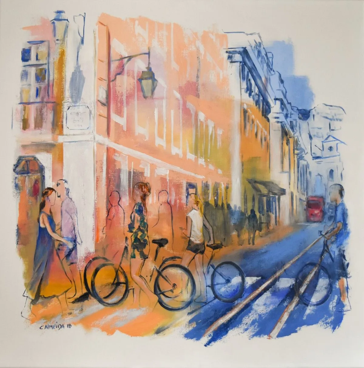 Downtown, œuvre de Carmo Almeida