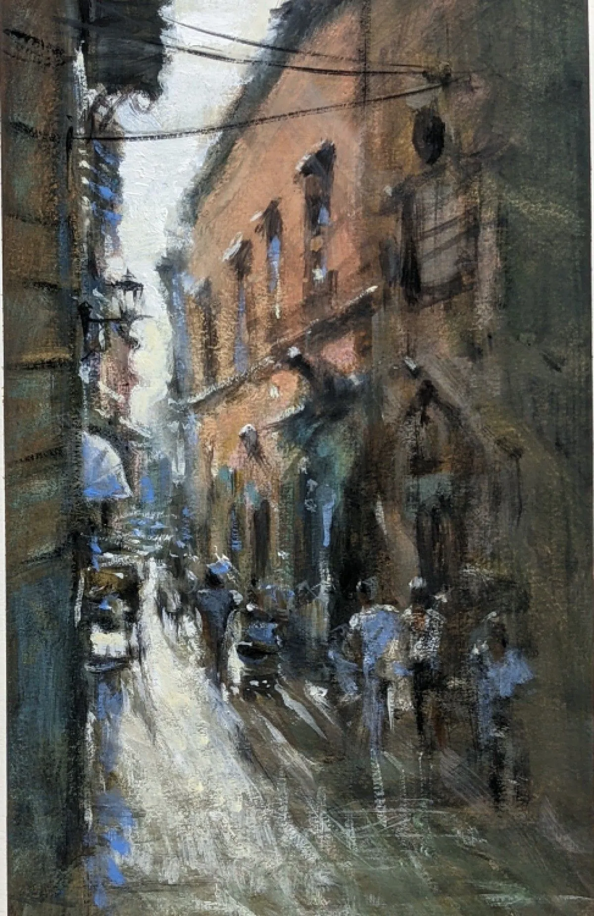 Lane lighting, œuvre de Misure Nien