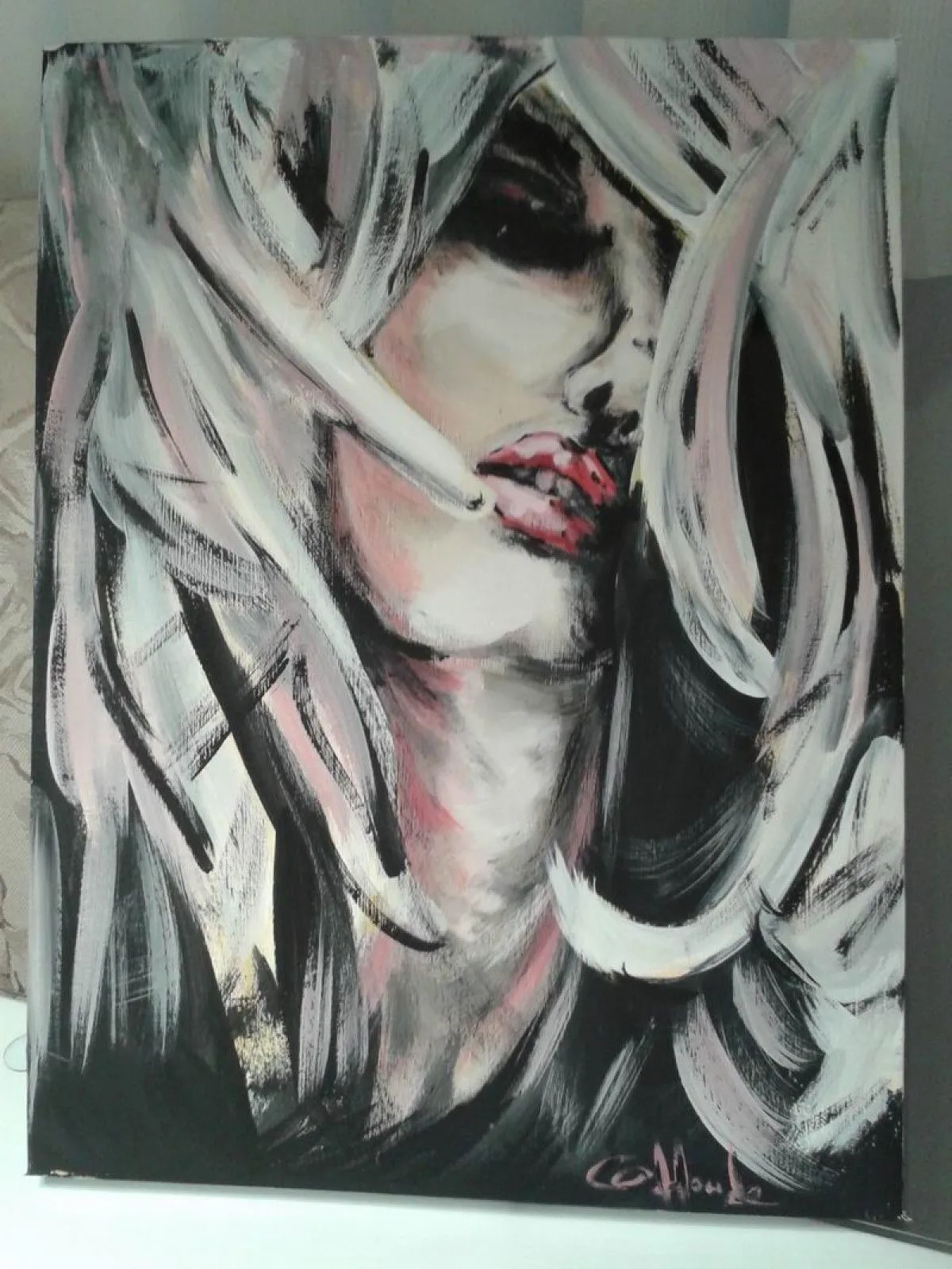 Dark side, œuvre de Guylaine Houde