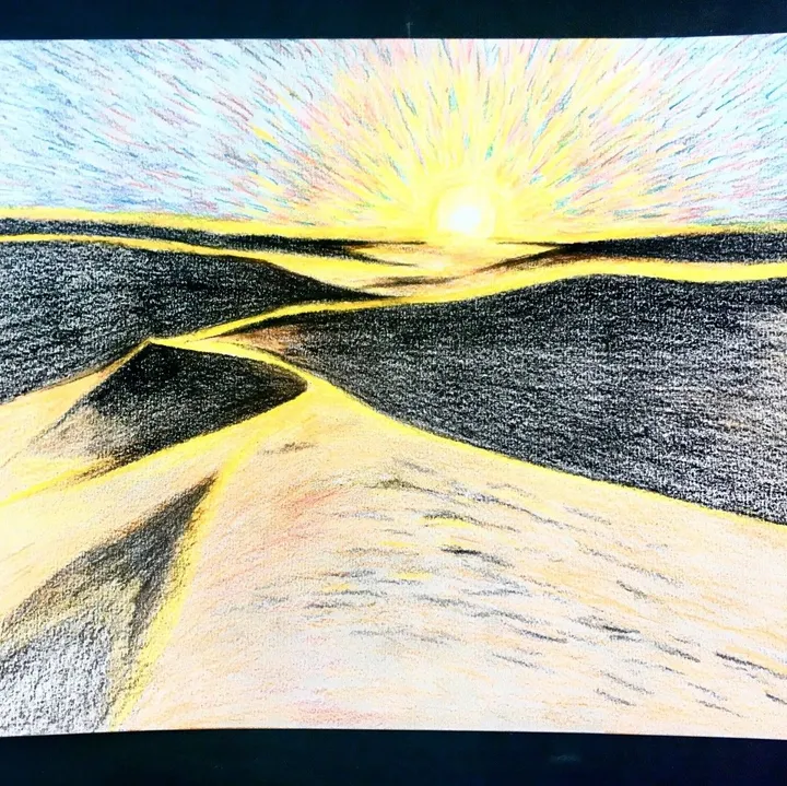 Sahara, artwork by Yassine Ounis