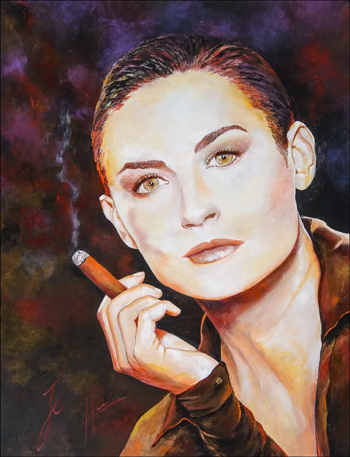 Demi, artwork by Johanne Dupont