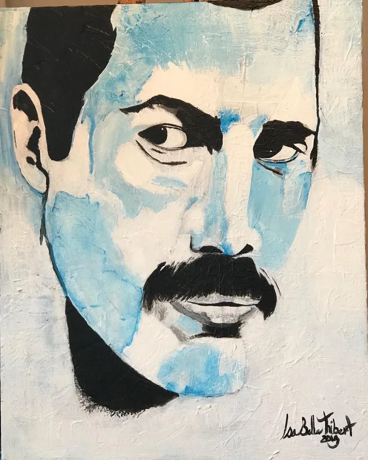 Freddie, artwork by IsaBelle Thibert