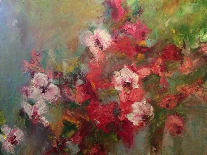 Spring flowers, œuvre de Claudia Macaria