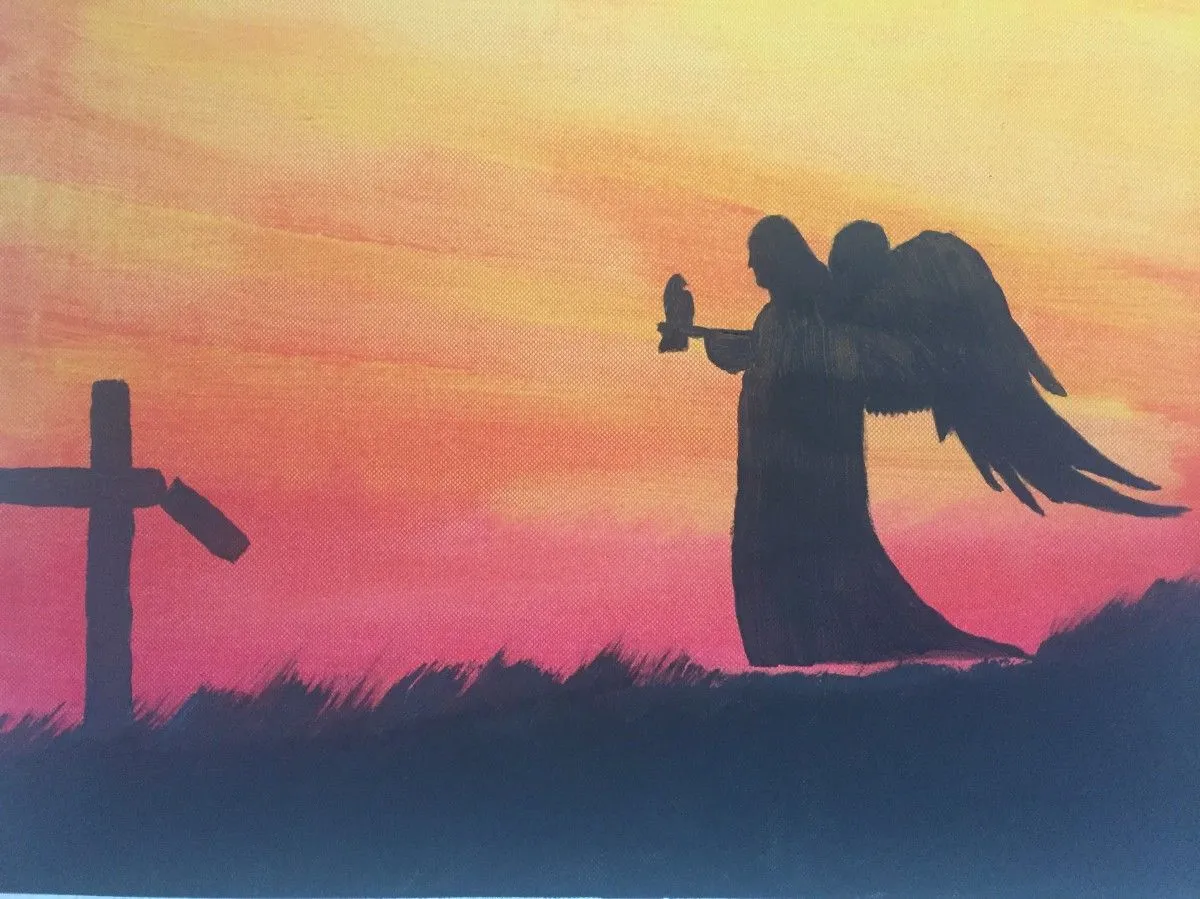Broken faith, artwork by Jago Pel