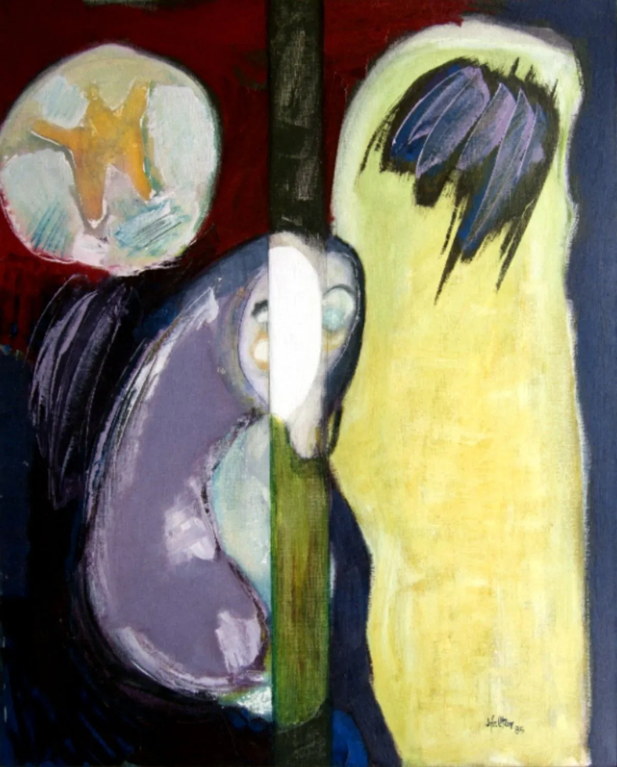 Portrait masque, artwork by Alain HALTER