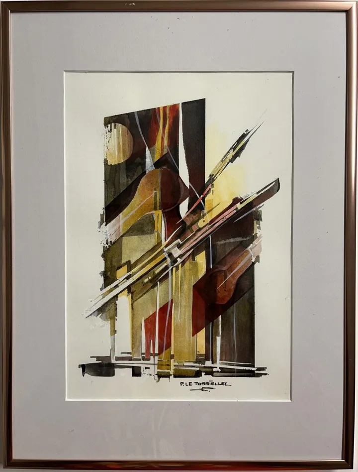 Structures 500/1959, artwork by Philippe LE TORRIELLEC