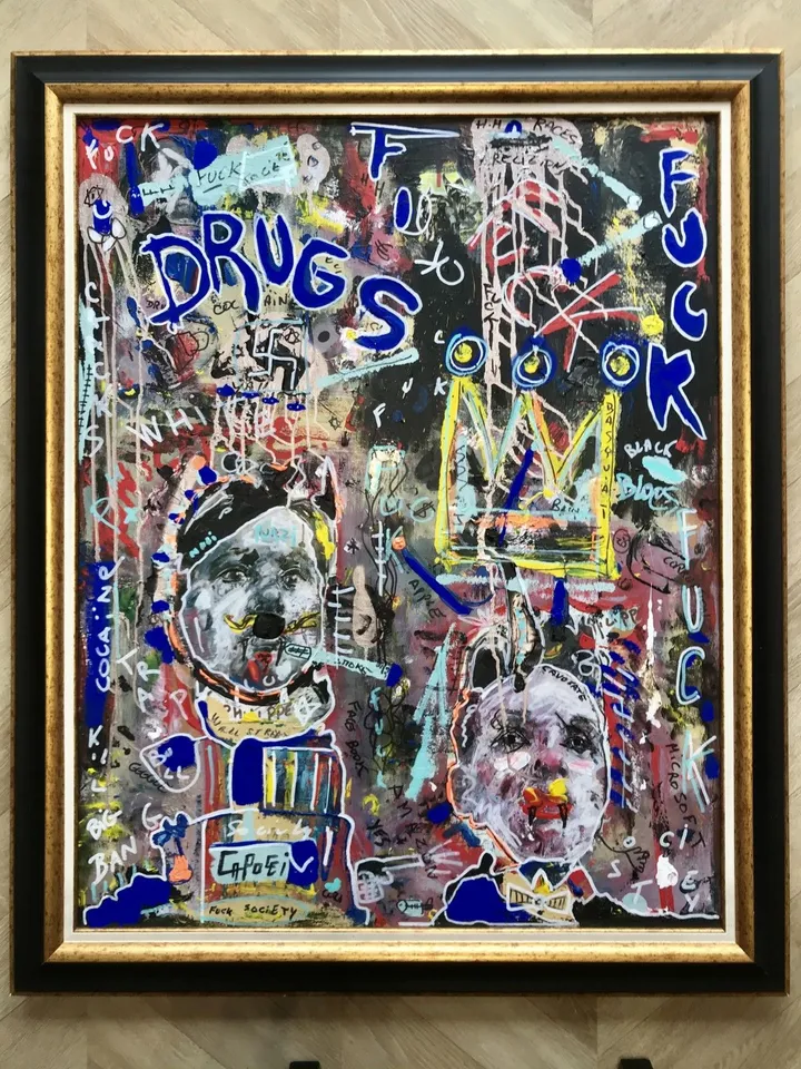 fuck society, œuvre de christophe Capocci