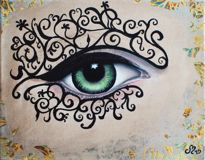 The Eye, œuvre de Artémo par Christine Bélanger