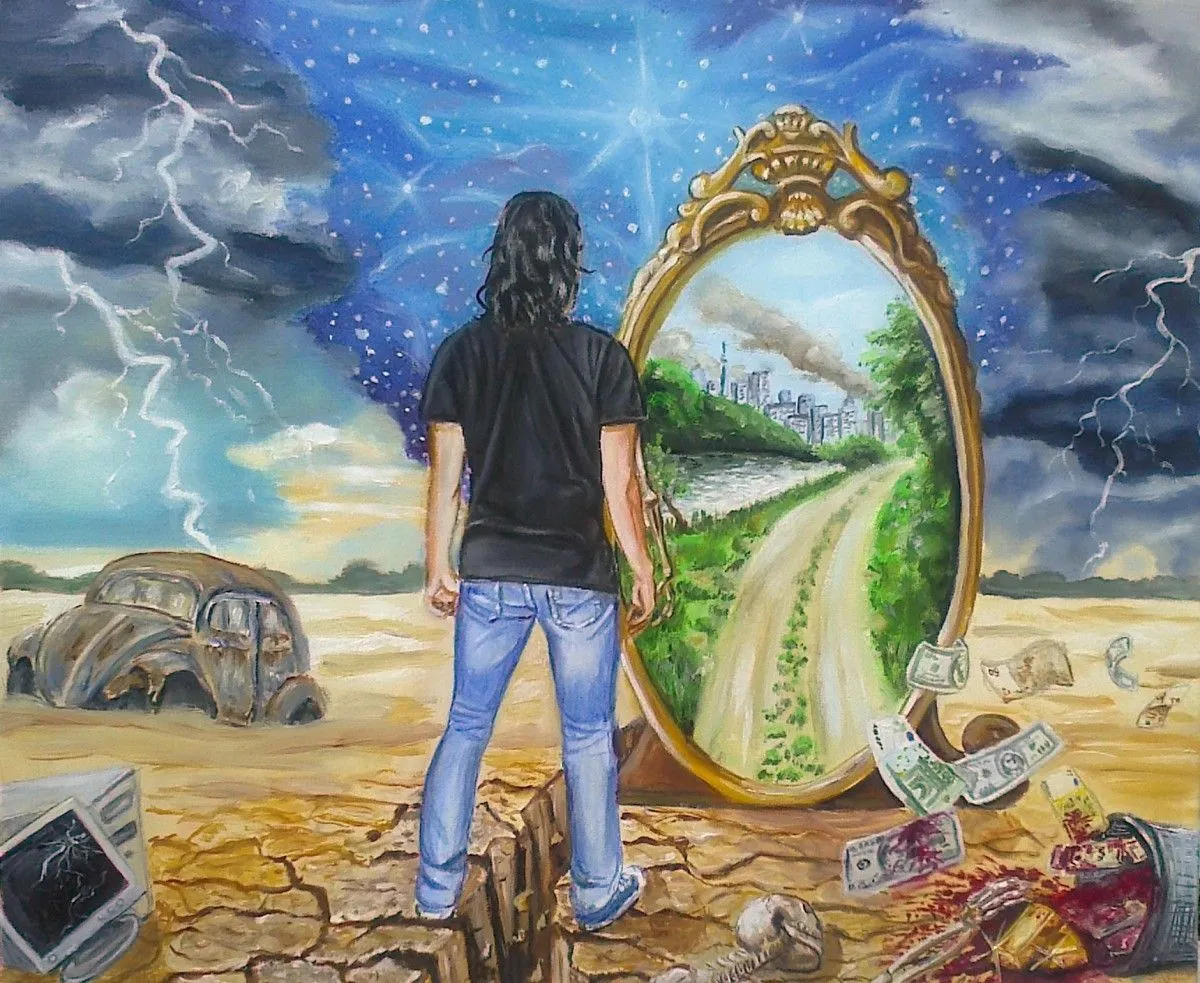 Escape, artwork by Ratko Torma