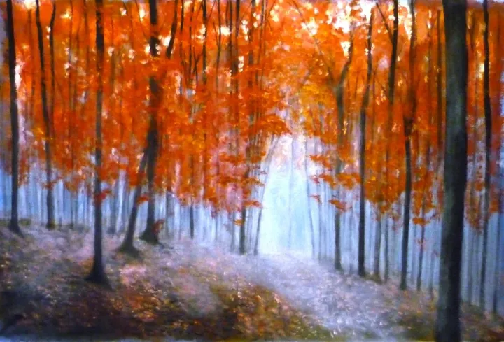 forest, œuvre de kalli matzora