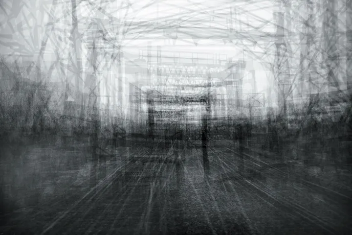 Rail-retour, artwork by Eric Villeneuve